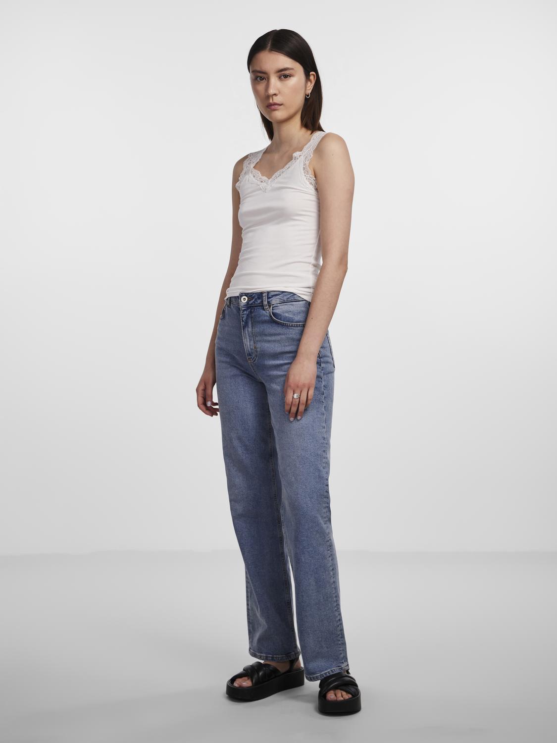 PCBARBERA Tank-Top - Bright White